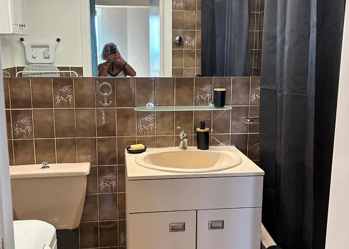 Bleu Azur -vue 6e Etage - Triangle D'or Apartamento *